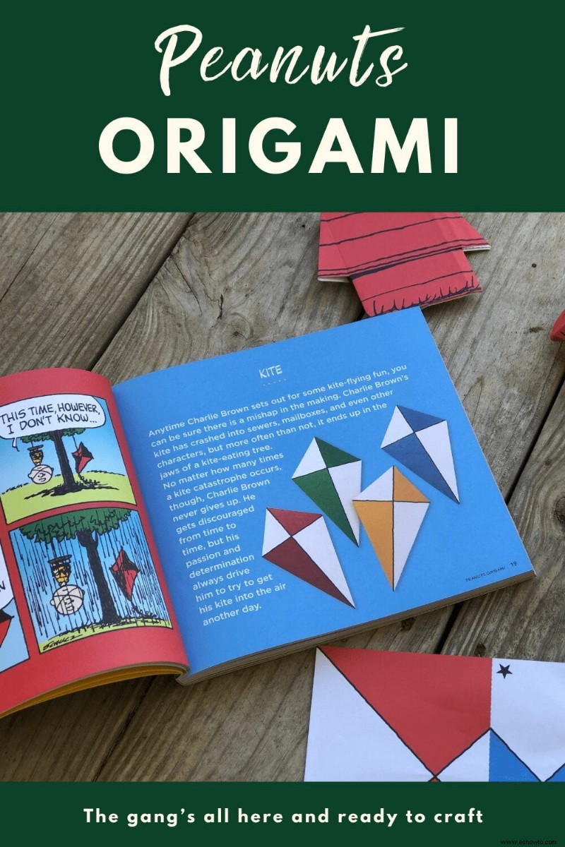 Origami para fanáticos de Peanuts