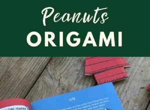 Origami para fanáticos de Peanuts