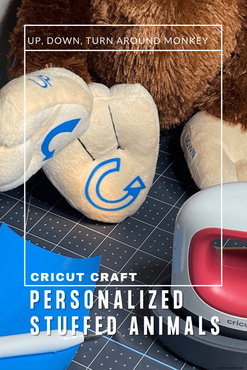 Personaliza tus animales de peluche con vinilo