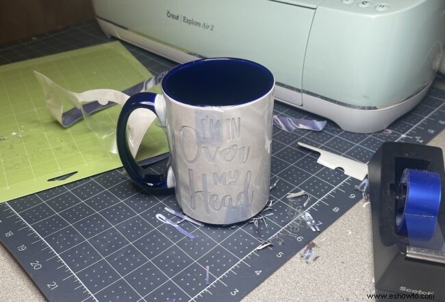 Idea de taza Cricut  Nadar en maravilla 