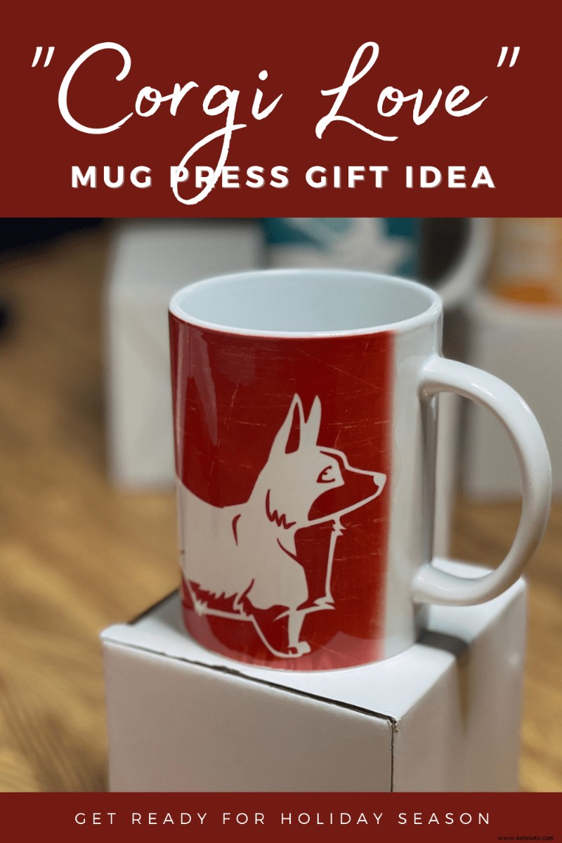 Taza  Corgi Love  Idea de regalo de prensa