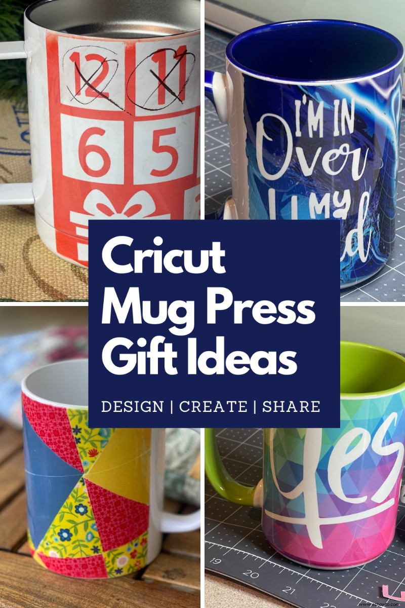 Ideas navideñas de Cricut Mug Press