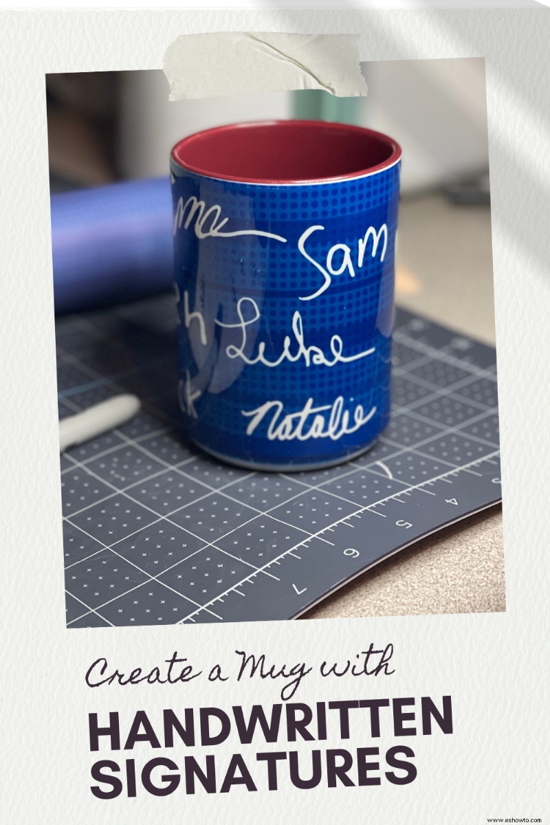 Crear una taza con firmas manuscritas