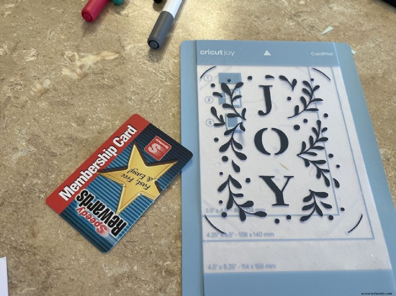 Tarjetas de Navidad hechas a mano con Cricut Joy