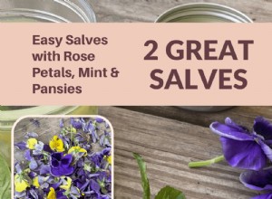 Receta Fácil de Bálsamo Casero: Rosa y Menta + Pensamiento y Menta