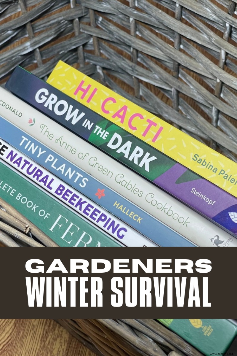 Suministros de supervivencia para jardineros para el invierno