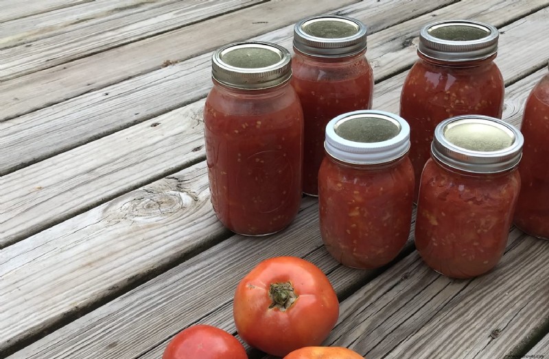 Cómo enlatar tomates