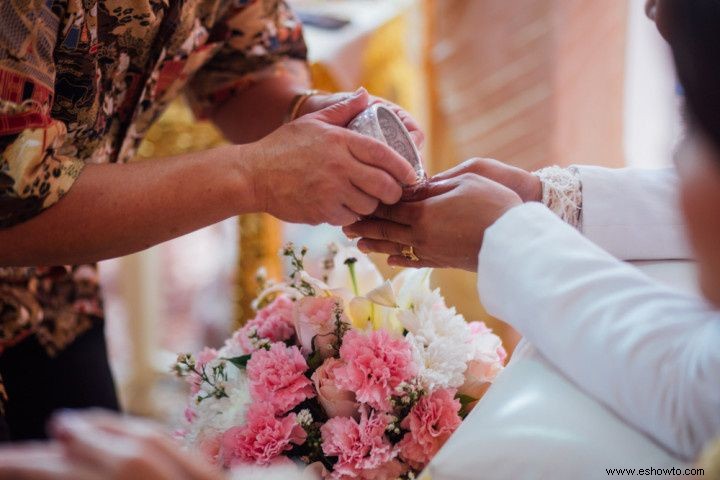 Tradiciones importantes de la boda tailandesa explicadas