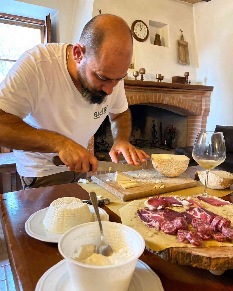 Si comes un queso en la Toscana, que sea este