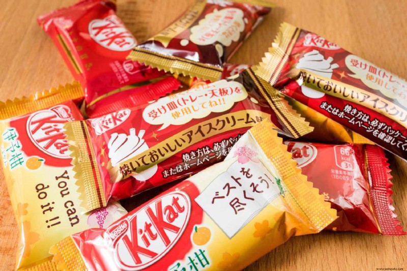 Japón tiene un sabor Kit Kat para casi todas las regiones:estos son algunos de los mejores sabores