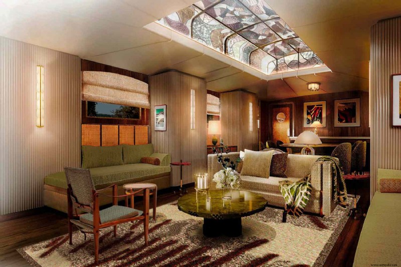 Los creadores del tren Venecia Simplon-Orient-Express lanzan una barcaza de lujo en la región de Champaña