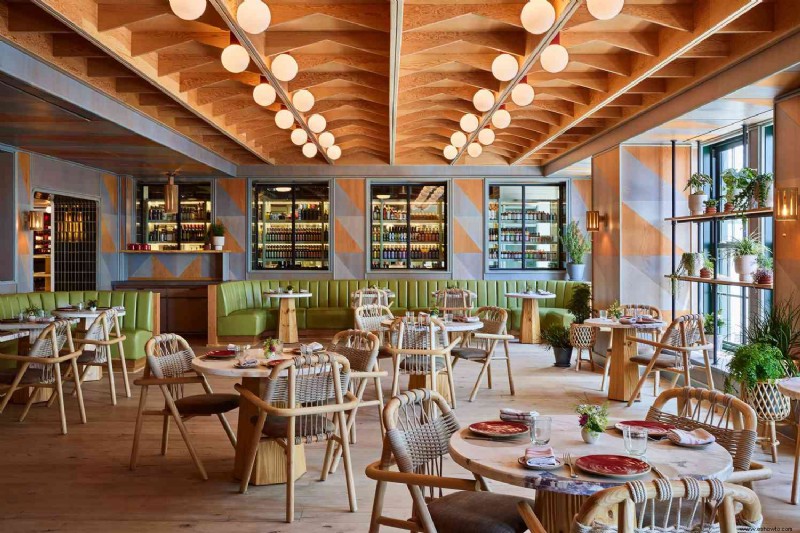 Jean-Georges Glitzy New Marketplace es un destino culinario exagerado