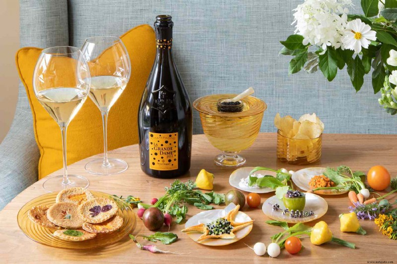 Uno de los mejores resorts de Nueva Inglaterra está organizando degustaciones de champán y caviar para el otoño 