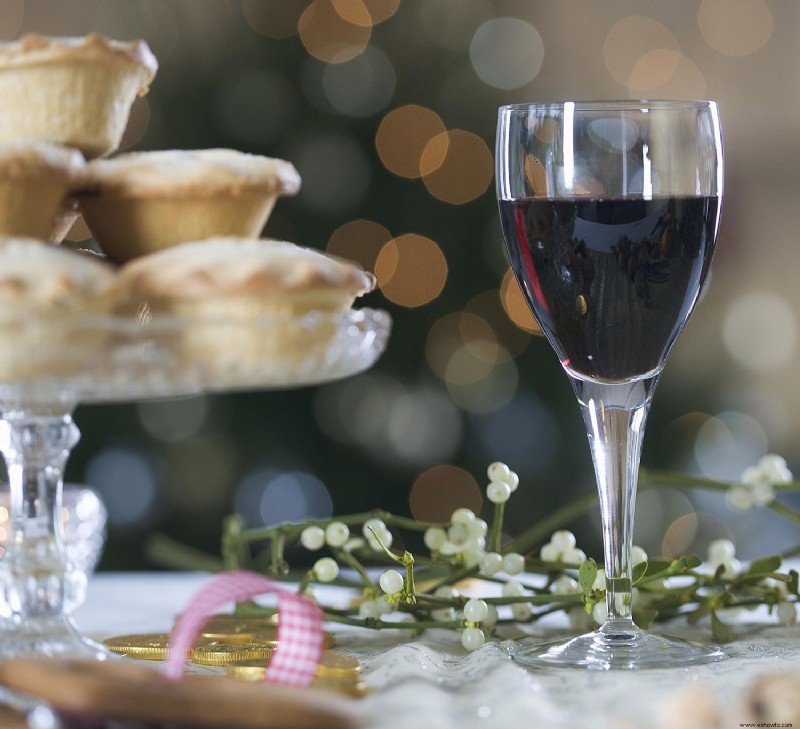 Maridaje de vinos navideños