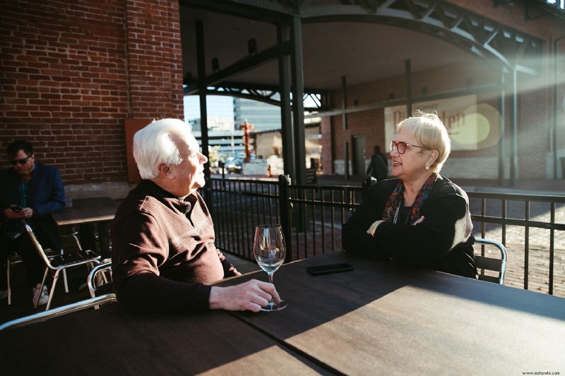 Reuniéndose con Lidia Bastianich