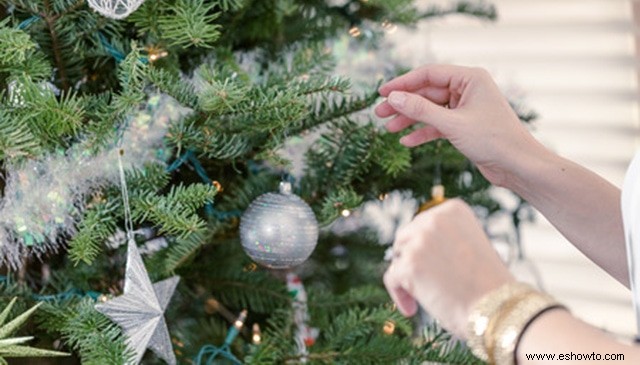 Cuidar un árbol de Navidad vivo