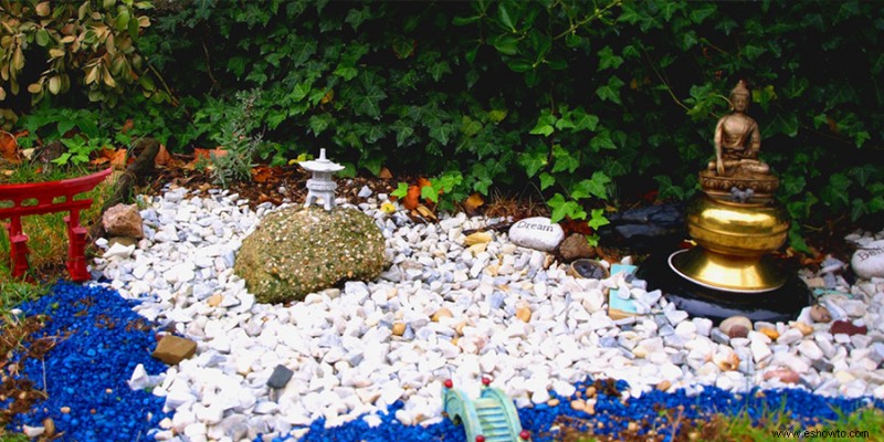 11 ideas para un jardín zen pequeño en el patio trasero