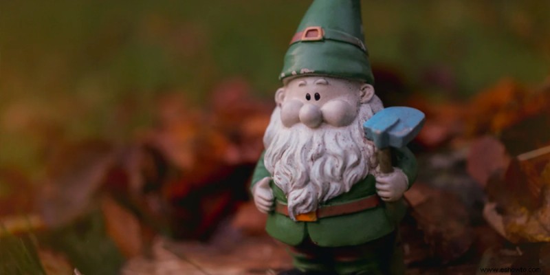 ¿Cuál es la historia de los gnomos de jardín?