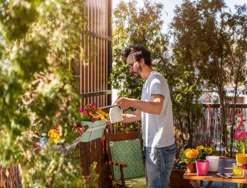 Diez consejos para un jardín con balcón exitoso