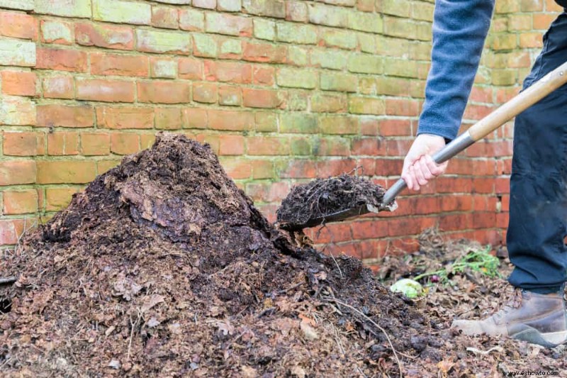 Cómo almacenar compost