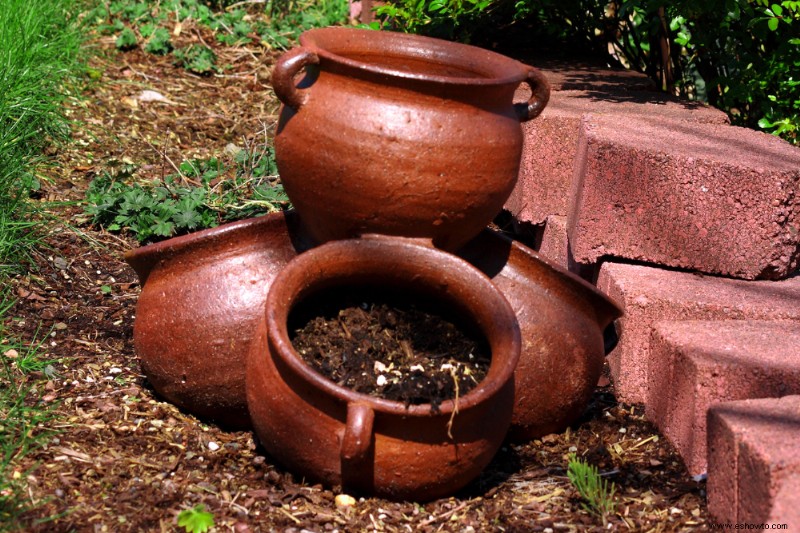 Cómo hacer un jardín apilado sencillo