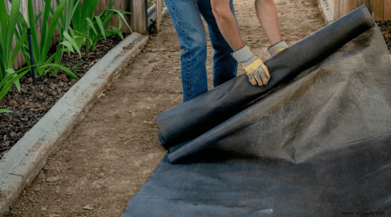 La mejor forma de utilizar tela para jardines en su jardín