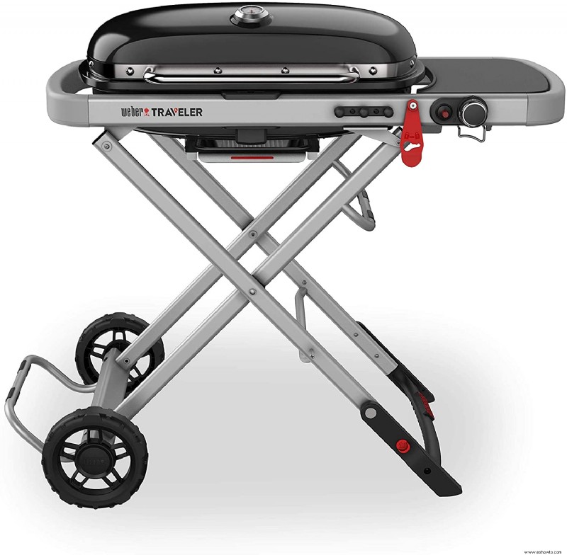 Reseña de la parrilla de gas portátil Weber Traveler