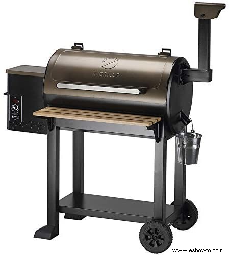 Z Grills 550c Parrilla de pellets de madera y revisión del ahumador