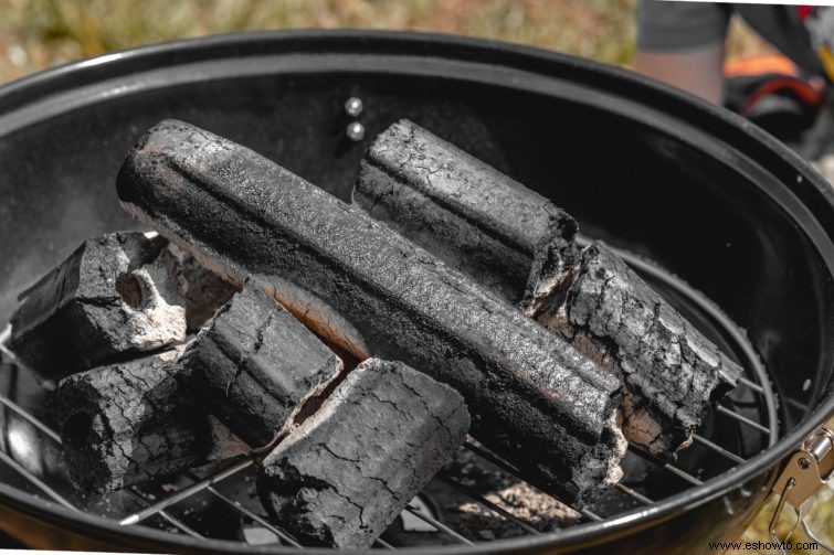 Cómo encender una parrilla de barbacoa de carbón rápido y fácil