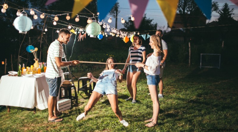 8 sencillos consejos para una fiesta al aire libre