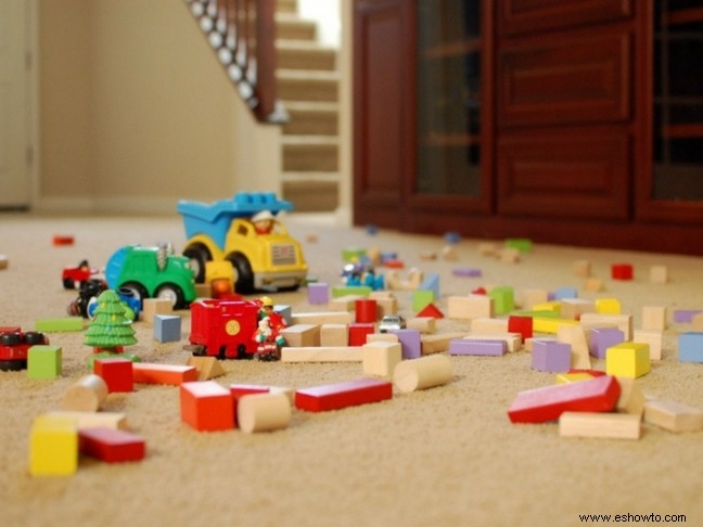 Desordenar juguetes:consideraciones principales