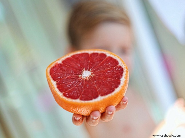 Frutas y verduras que los niños deben comer