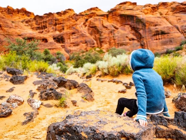 Trekking con niños:8 lecciones de vida útiles que aprenderán 