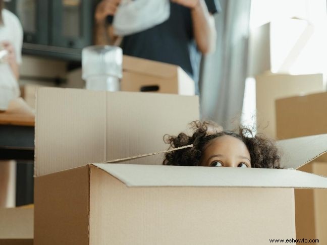 Cómo hacer que sus hijos se entusiasmen con la mudanza