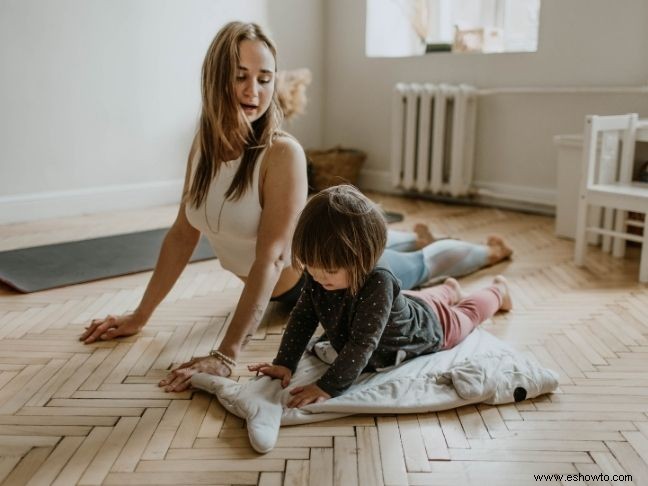 5 maneras en que las mamás ocupadas pueden hacer tiempo para hacer ejercicio