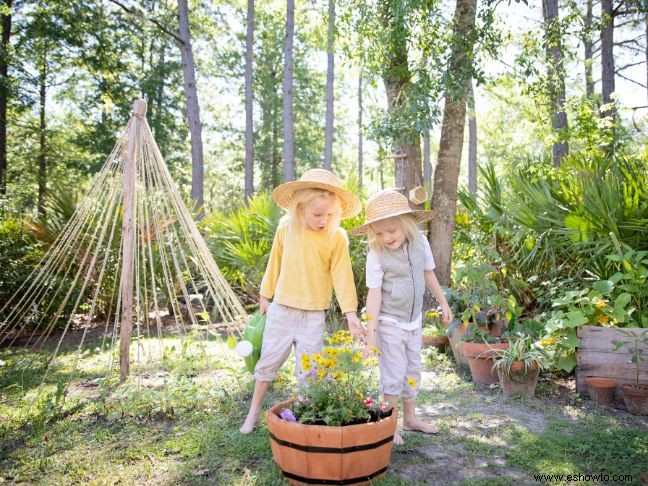 Formas de involucrar a toda la familia en la jardinería