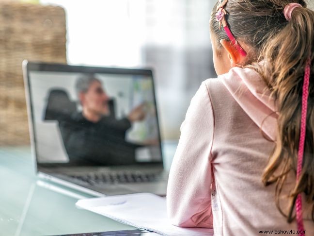 Reglas y objetivos para que los niños aprendan en línea