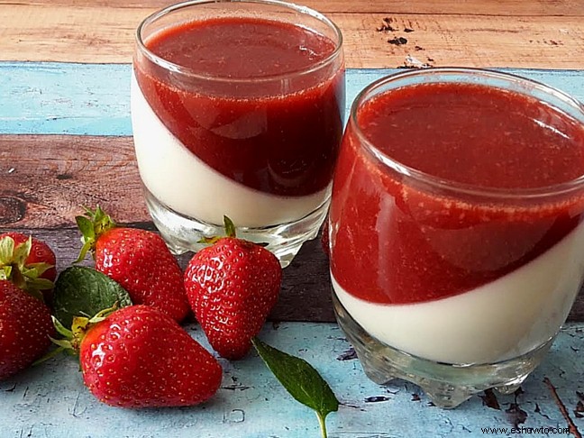 Panna Cotta:la reina de los postres refrescantes