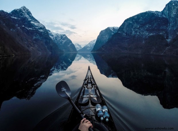 ¿Cómo hacer fotos de los fiordos noruegos?