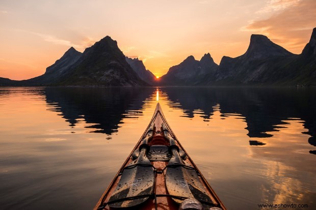 ¿Cómo hacer fotos de los fiordos noruegos?