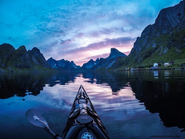 ¿Cómo hacer fotos de los fiordos noruegos?