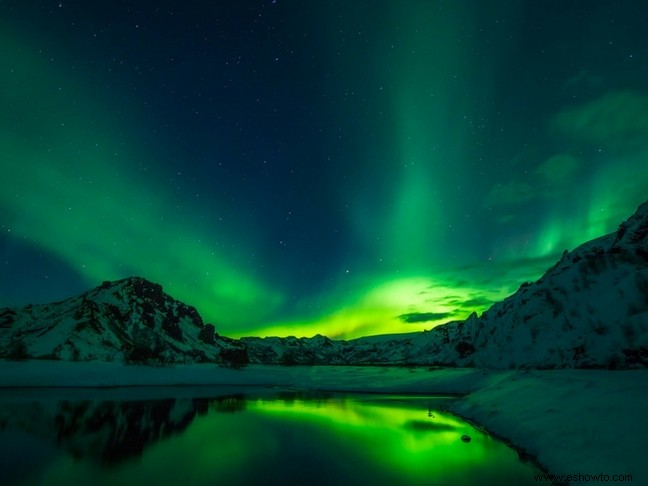 3 mejores países para ver la aurora boreal