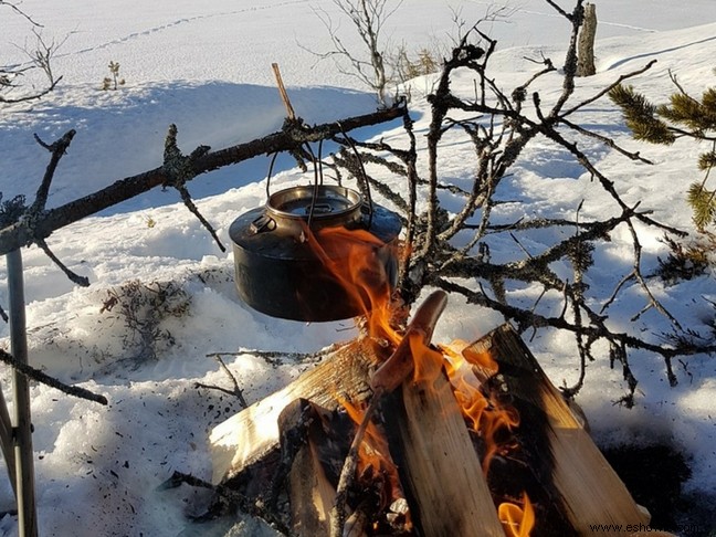 Consejos sorprendentes para sobrevivir al clima frío en un campamento de invierno