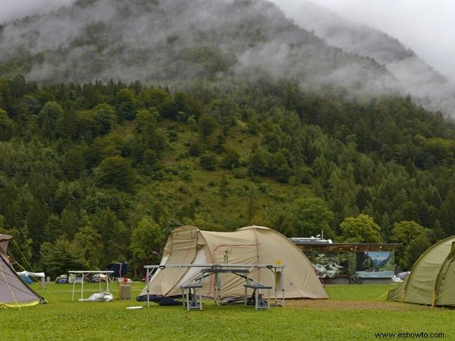 Los mejores lugares para acampar en familia en Austria