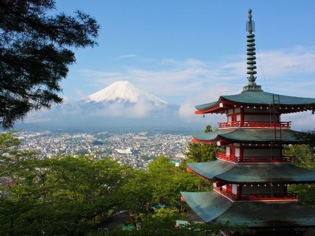 Los 5 mejores lugares para visitar en Japón